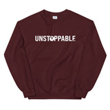 Unstoppable Unisex Sweatshirt (White)
