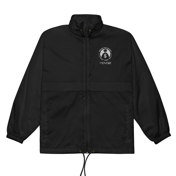 Novae + Minding Business Unisex Windbreaker