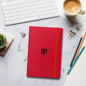 Don't Quit Hardcover bound notebook