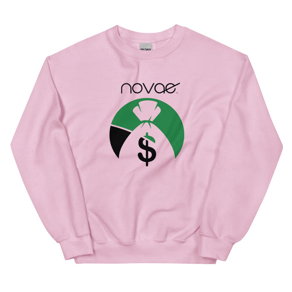 Novae Money Bag Short-Sleeve Unisex Sweatshirt