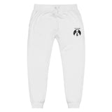 Novae Money Bag Unisex fleece sweatpants (Embroidered) (Black)