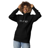 Novae Unisex Hoodie Embroidered (White)