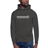 Emprendedor (Entrepreneur) + Unisex Hoodie (White) (Bordado)