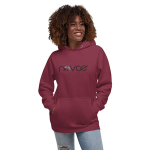 Novae Unisex Hoodie (Embroidered) (Black)