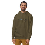 Novae Unisex Hoodie (Embroidered) (Black)