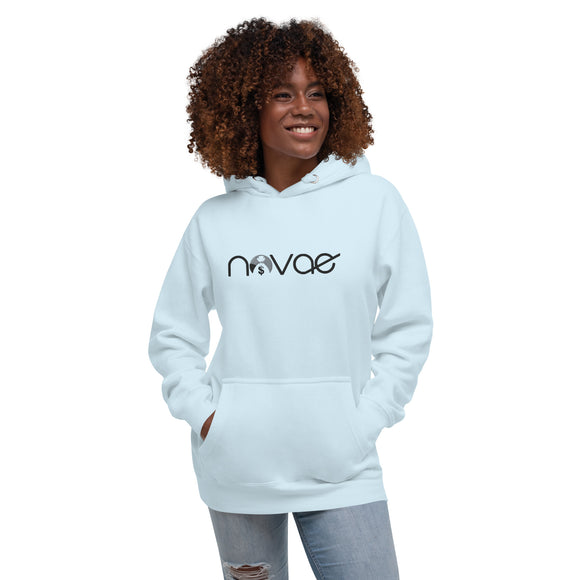 Novae Unisex Hoodie (Embroidered) (Black)