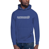 Emprendedor (Entrepreneur) + Unisex Hoodie (White) (Bordado)
