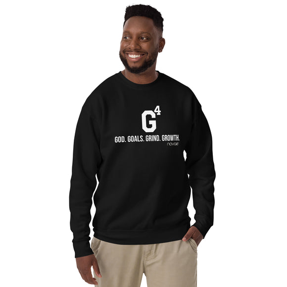 G4 Unisex Premium Sweatshirt (White)