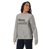 Mentalidad Emprendedora Unisex Premium Sweatshirt (Black) (Imprimido)