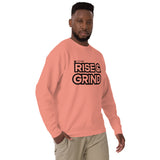 Rise and Grind Unisex Premium Sweatshirt (Black)