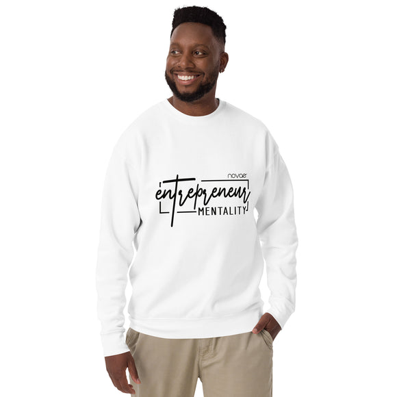 Entrepreneur + Money Bag Unisex Premium Sweatshirt