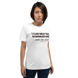 Eliminate Debt Unisex T-shirt (Black)