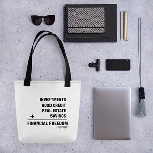 Financial Freedom Equation Tote bag
