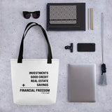 Financial Freedom Equation Tote bag