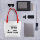 Financial Freedom Equation Tote bag