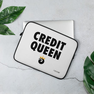 Credit Queen Laptop Sleeve