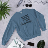 Financial Freedom Equation Unisex Sweatshirt