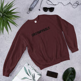 Unstoppable Unisex Sweatshirt (Black)
