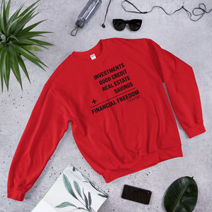 Financial Freedom Equation Unisex Sweatshirt