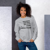 Financial Freedom Equation Unisex Sweatshirt