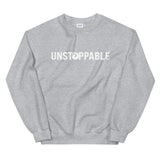 Unstoppable Unisex Sweatshirt (White)