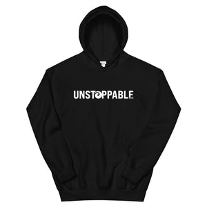 Unstoppable Unisex Hoodie (White)