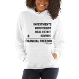 Financial Freedom Equation Unisex Hoodie