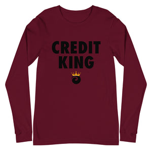 Credit King Long Sleeve Tee (Unisex)