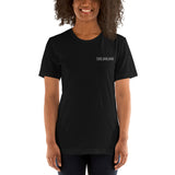 $HE,000,000 Embroidered Short-Sleeve Unisex T-Shirt