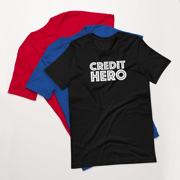 Credit Hero Short-Sleeve Unisex T-Shirt