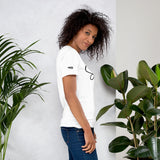 SHE. E.O. Short-Sleeve Unisex T-Shirt (Black)
