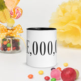 $he,000,000 Mug with Color Inside