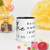 SHE... Mug with Color Inside