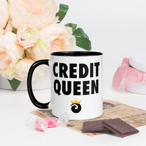 Credit Queen Mug with Color Inside