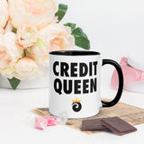 Credit Queen Mug with Color Inside