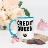 Credit Queen Mug with Color Inside