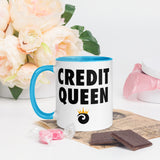 Credit Queen Mug with Color Inside