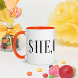 $he,000,000 Mug with Color Inside