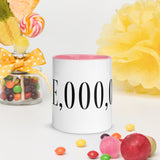 $he,000,000 Mug with Color Inside