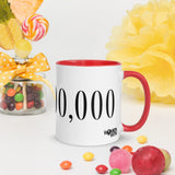 $he,000,000 Mug with Color Inside
