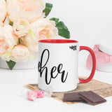 EntreprenueHER Mug with Color Inside