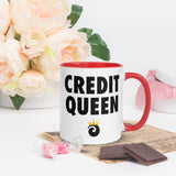 Credit Queen Mug with Color Inside