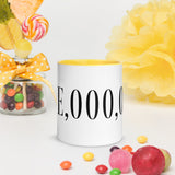 $he,000,000 Mug with Color Inside