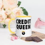 Credit Queen Mug with Color Inside