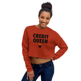 Credit Queen Crop Sweatshirt