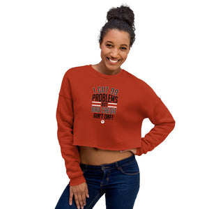 99 Problems Crop Sweatshirt