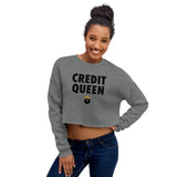 Credit Queen Crop Sweatshirt