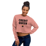 Credit Queen Crop Sweatshirt